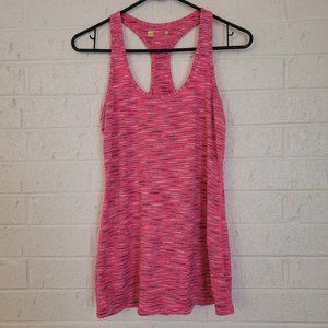 xersion slim fit hot pink racerback workout tank top